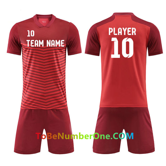 Customize Football Team jerseys & shorts print Any Name and Number instock uniforms S139