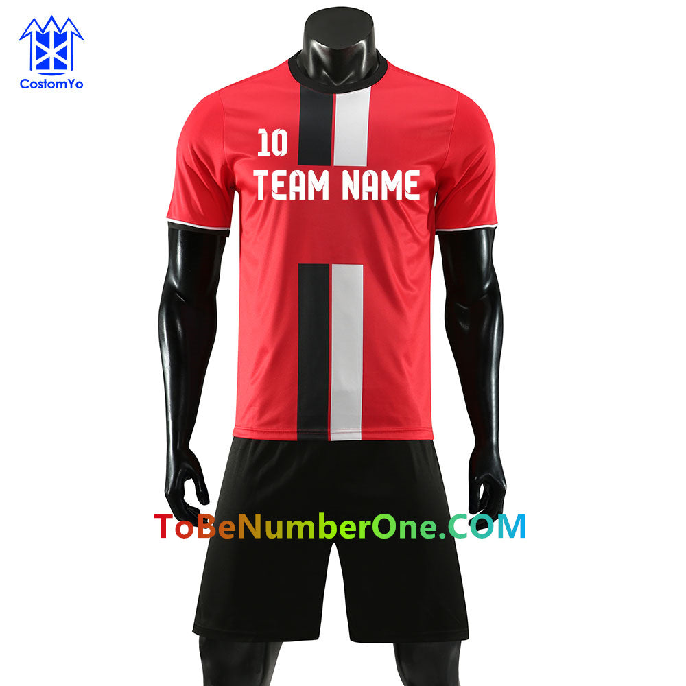 Customize sports jerseys & shorts print Any Name and Number instock uniforms S130