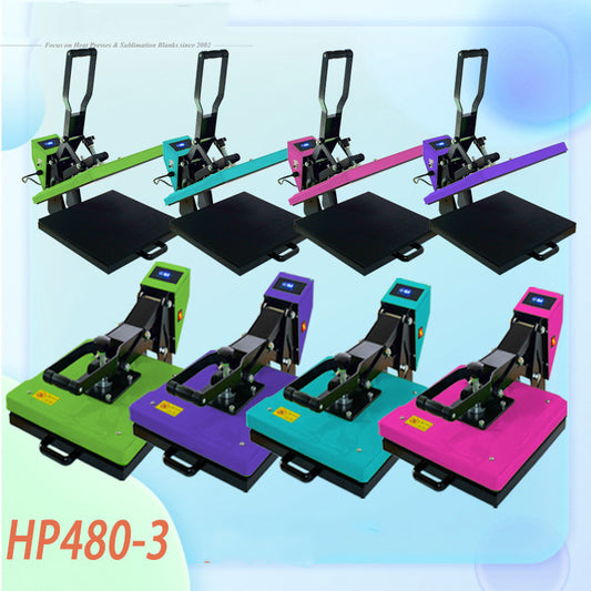 Hot sale heat press machine flatbed area 38*38 printing T-shirt, mouse pad, pennant, Full Sublimation heat press machine
