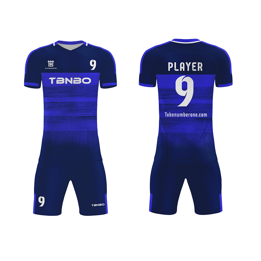 Wholesale team Football Jerseys&shorts Custom Soccer Uniforms add with name,number,logo