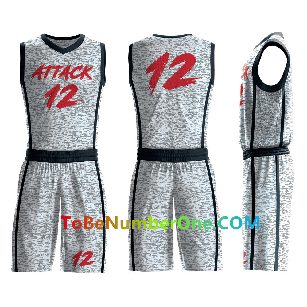 Customize High Quality basketball Team Uniforms for men youth kids team sport uniforms with your team name , logo, player and number. B029