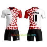 Custom Full Sublimation Soccer Uniform more design online add with your team name ,logo and number. - Image 2