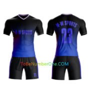 Custom Full Sublimation Soccer Uniform more design online add with your team name ,logo and number. (复制) - Image 4