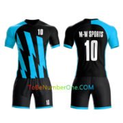 Custom Any Name & Number culb Team men's Away Soccer Jersey/Short - Image 2