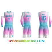 Custom Men/youth/kids's Sublimated Basketball Team Uniform add with player name and number
