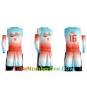 Custom Men/youth/kids's Sublimated Basketball Team Uniform add with player name and number - Image 5