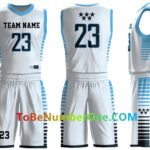 custom basketball uniform Sublimated Quick drying Perspiration Jersey,add own team name,number,