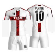 A- Custom Long & Short Sleeve soccer Jerseys for teams Create your own uniform with Team Names, Numbers -12 - Image 2