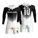 A- Custom Long & Short Sleeve soccer Jerseys for teams Create your own uniform with Team Names, Numbers -10
