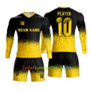 A- Custom Long & Short Sleeve soccer Jerseys for teams Create your own uniform with Team Names, Numbers -7