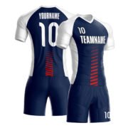 A- Custom Long & Short Sleeve soccer Jerseys for teams Create your own uniform with Team Names, Numbers -11 - Image 2