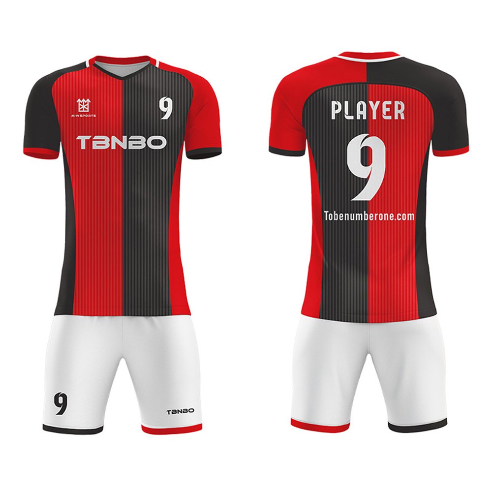TF003-10 Custom Soccer Jerseys sets Full Sublimated Team name Player Names,Logo and Numbers - Image 1