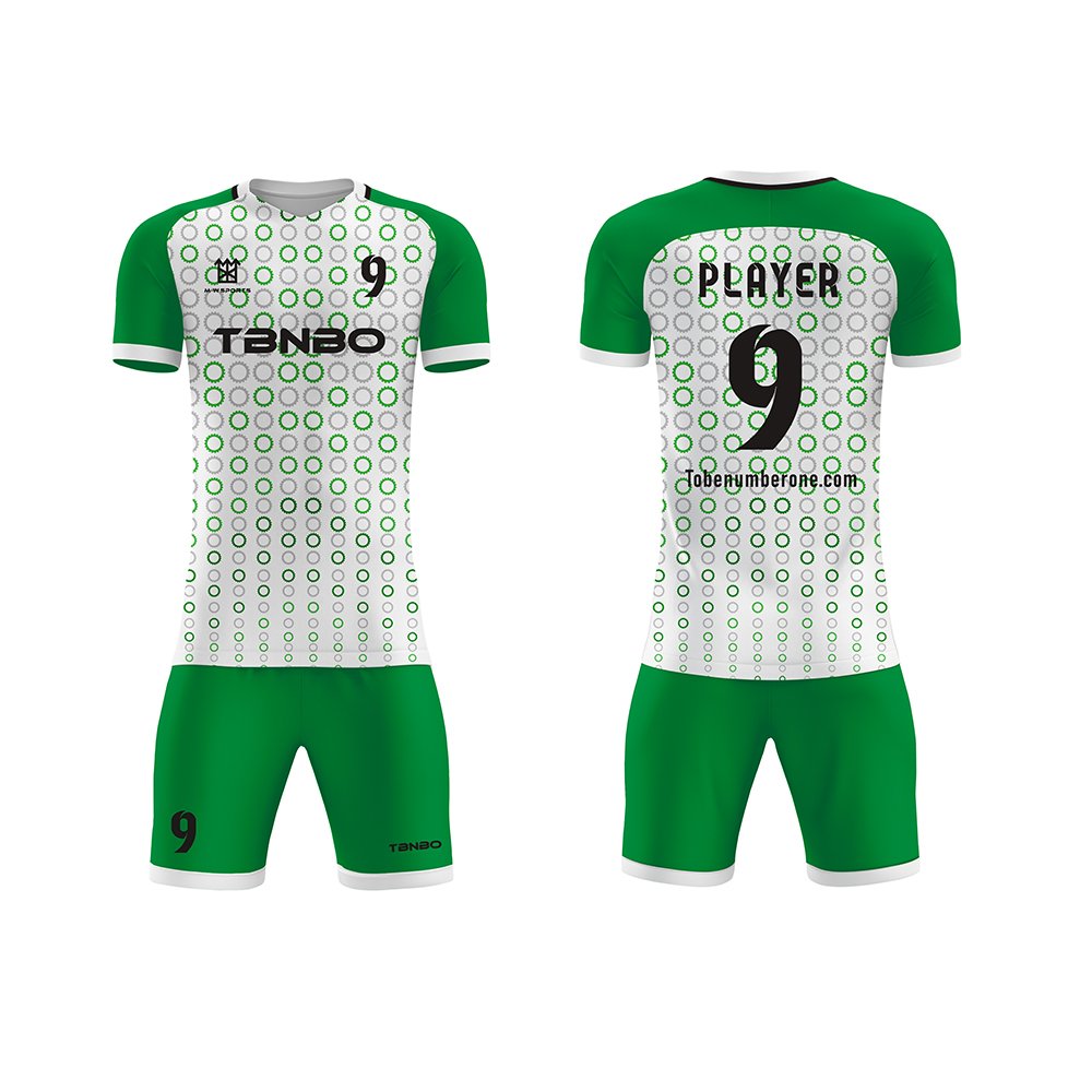 TF027-4 Custom Soccer Jersey Set Full Sublimation Sportswear Custom Men's Uniform Suit,Custom Your Team Name, Number - Image 1