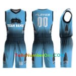 Custom Basketball Jerseys Set for men&youth V-neck uniforms - Make Team Uniform Print Team Name,Number and Your Name.