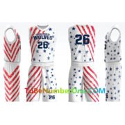 Custom basketball Jersey Full Sublimation Sportswear Custom youth's kids Uniform Suit,Custom Your Team Name, Number (复制) - Image 2
